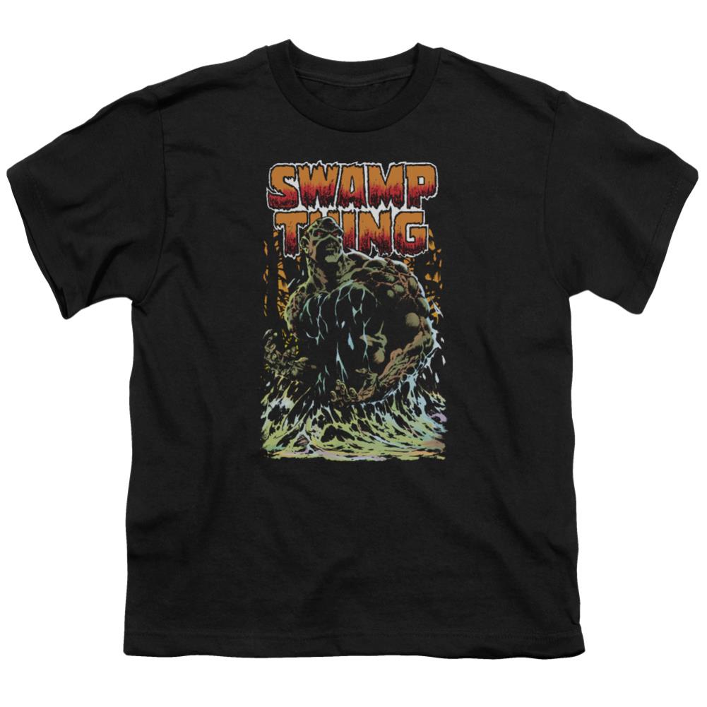 Justice League Of America Swamp Thing Youth 18/1 100% Cotton Short-Sleeve T-Shirt