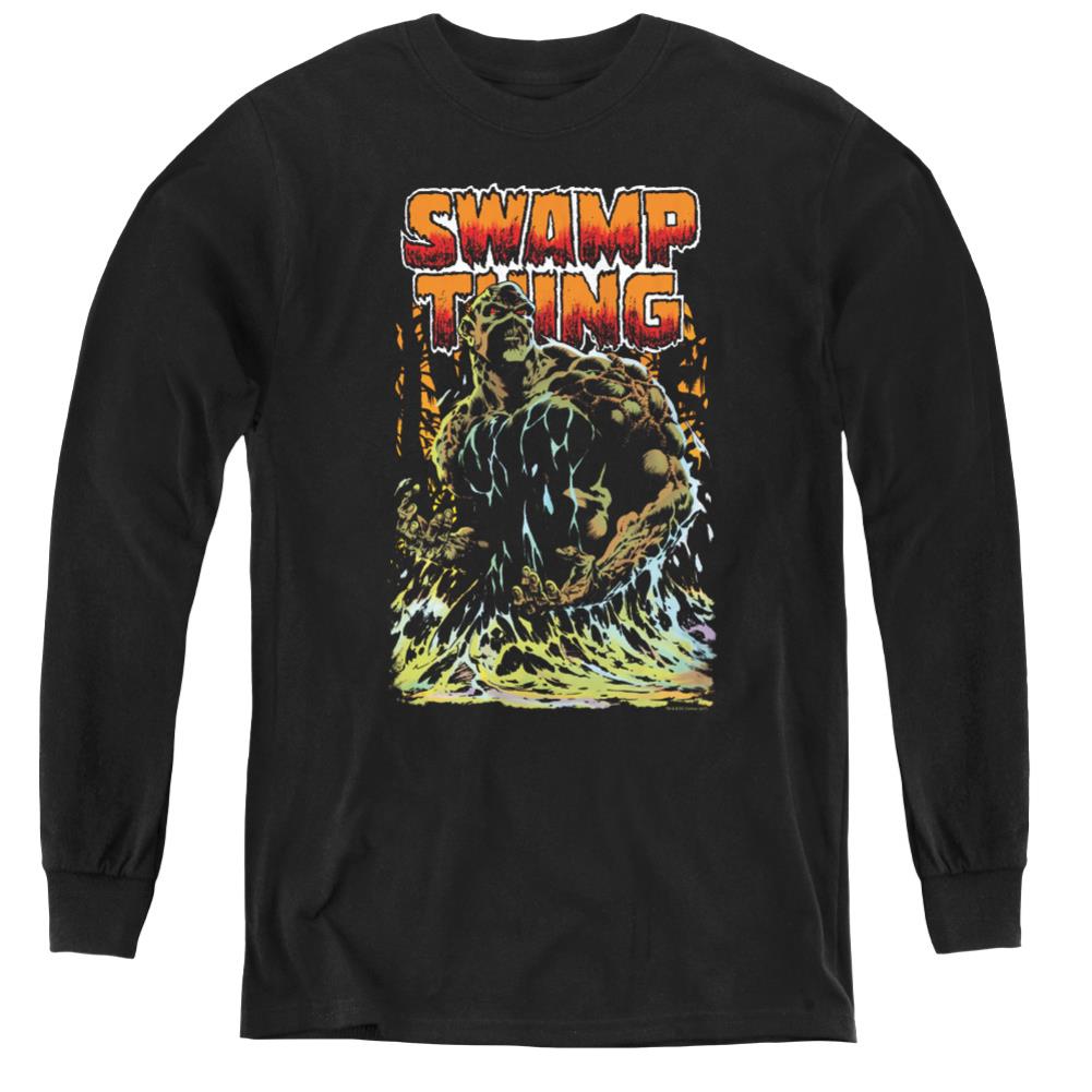 Justice League Of America Swamp Thing Youth Long-Sleeve T-Shirt