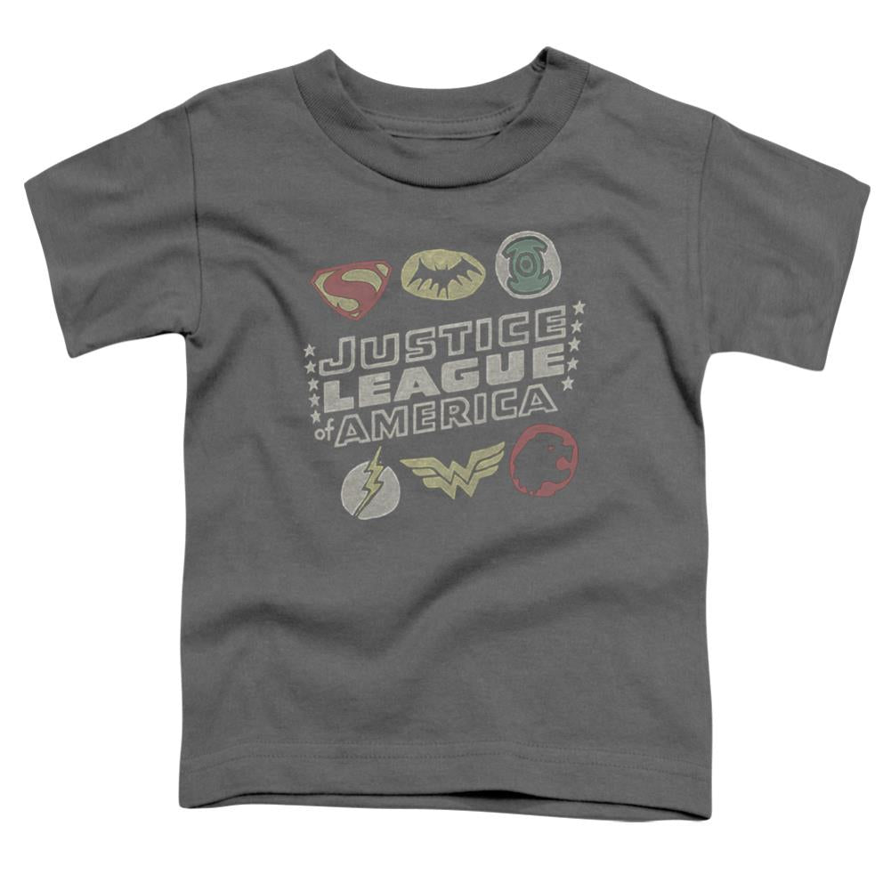 Justice League Of America SymboLong-Sleeve T-Shirtoddler 18/1 Cotton Short-Sleeve T-Shirt