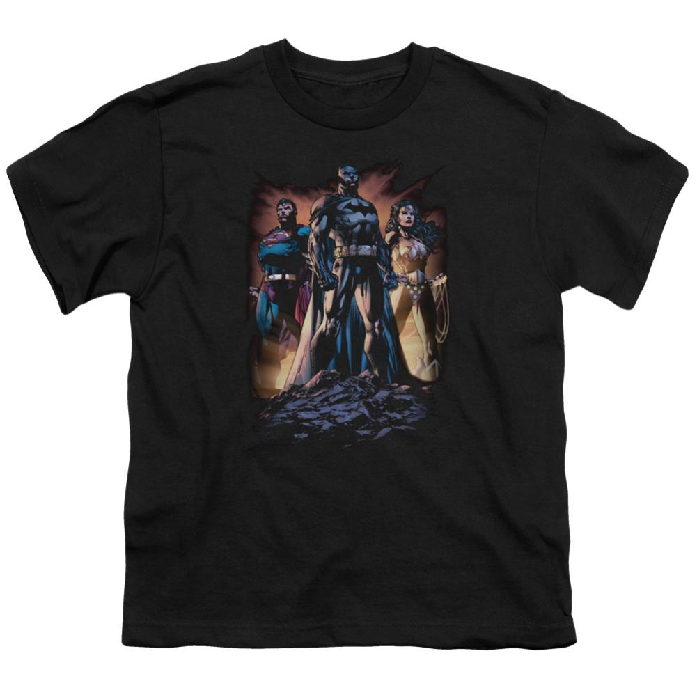 Justice League Of America Take A Stand Youth 18/1 100% Cotton Short-Sleeve T-Shirt