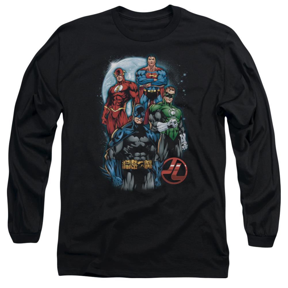 Justice League Of America The Four Men's 18/1 Cotton Long-Sleeve T-Shirt