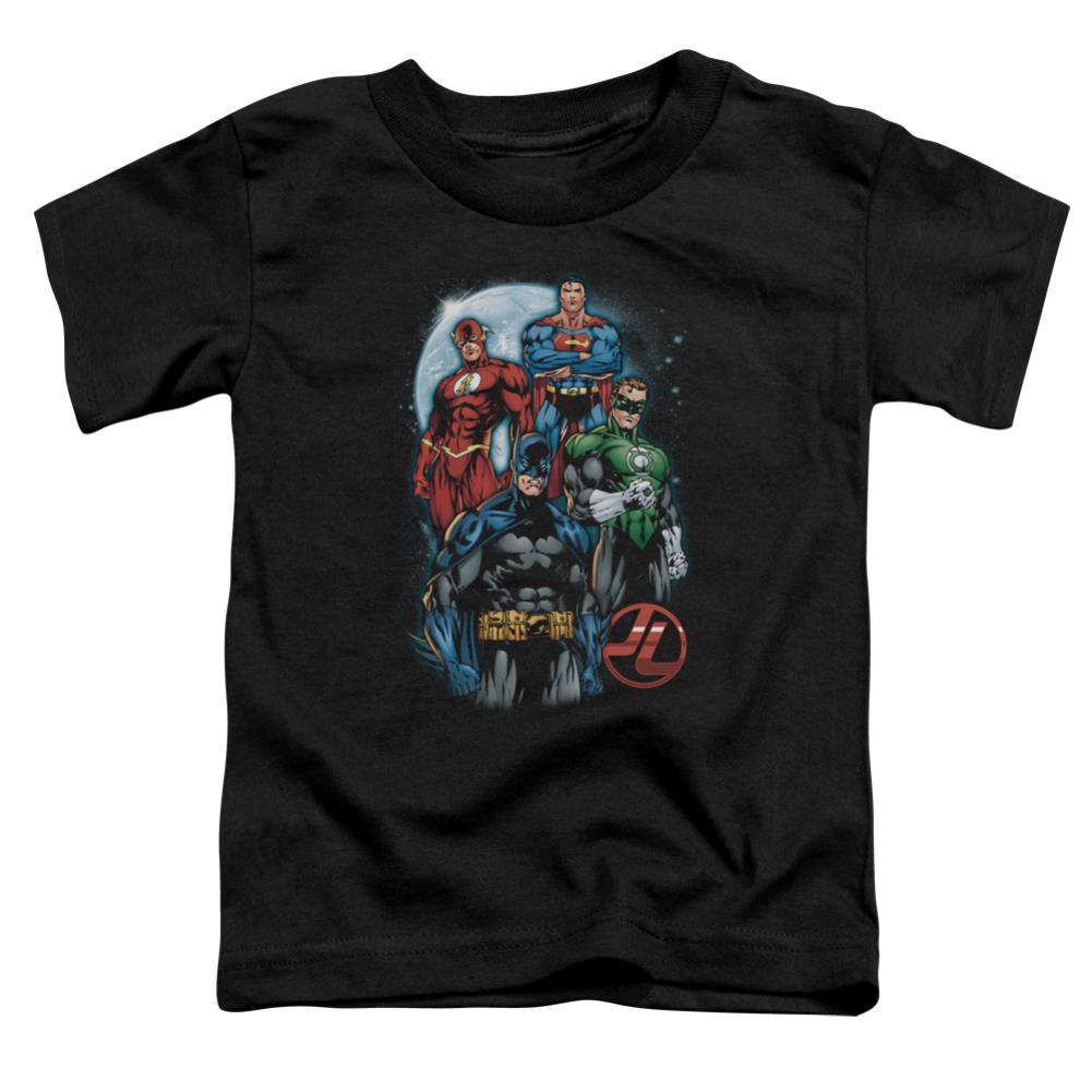 Justice League Of America The Four Toddler 18/1 Cotton Short-Sleeve T-Shirt