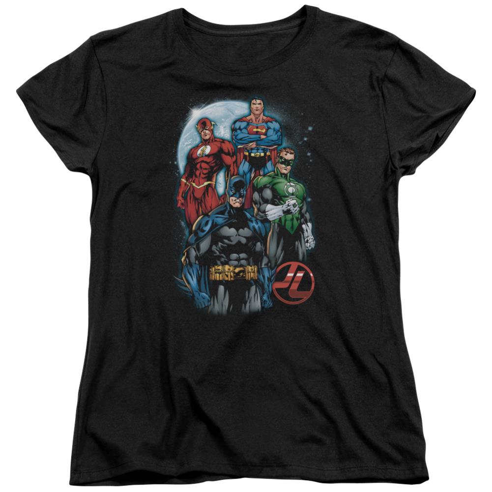 Justice League Of America The Four Women's 18/1 Cotton Short-Sleeve T-Shirt