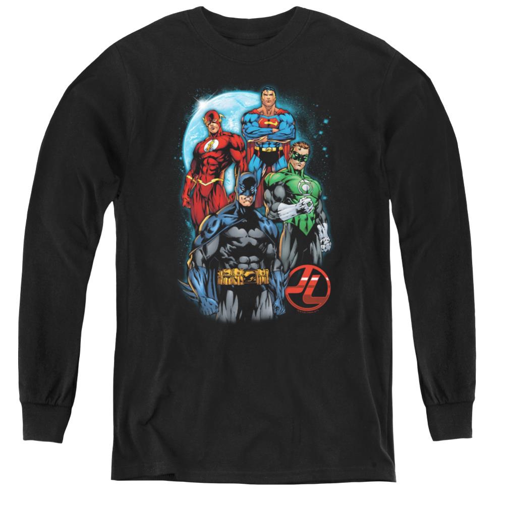 Justice League Of America The Four Youth Long-Sleeve T-Shirt