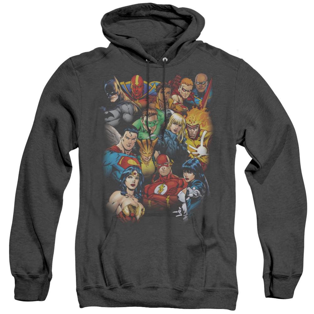 Justice League Of America The Leagues All Here Men's Pull-Over Hoodie