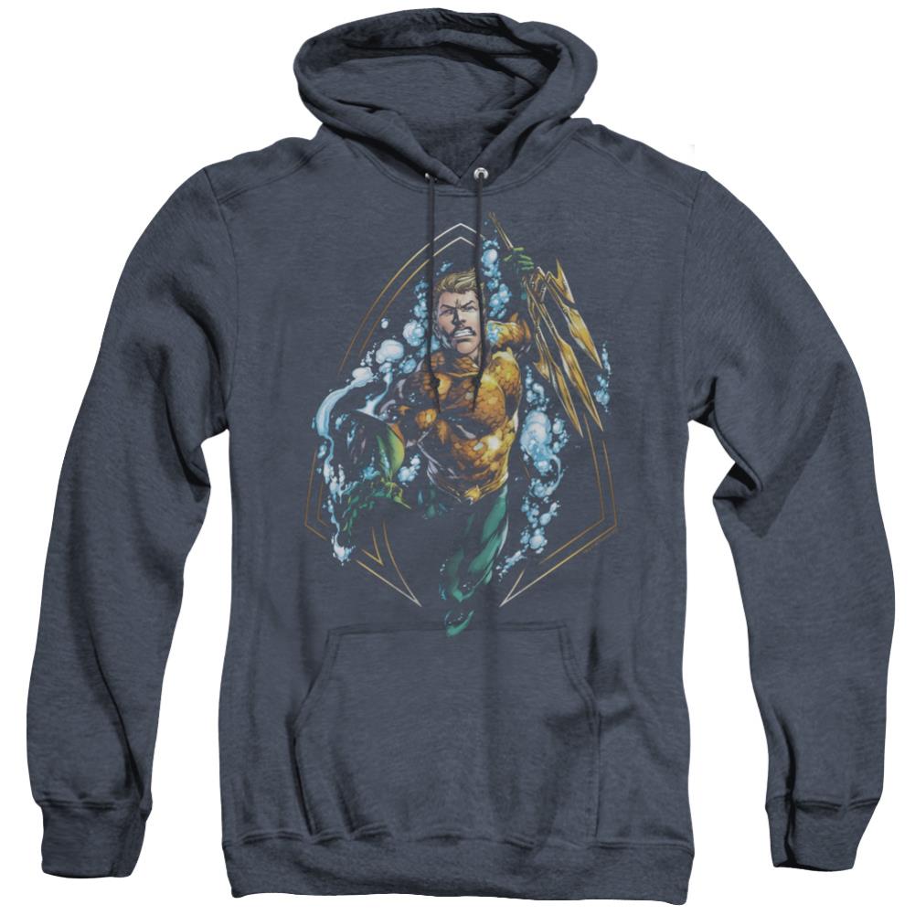 Justice League Of America Thrashing Men's Pull-Over Hoodie
