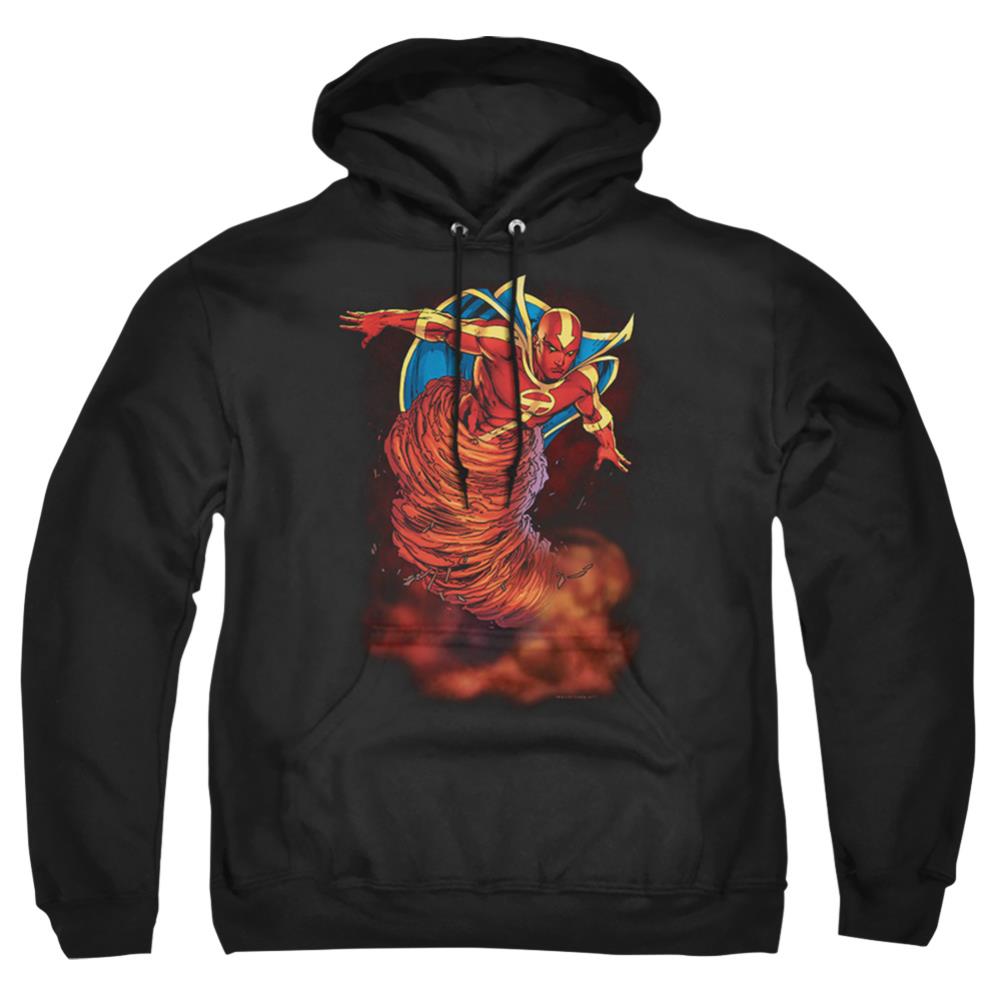 Justice League Of America Tornado Cloud Men's Pull-Over 75 25 Poly Hoodie