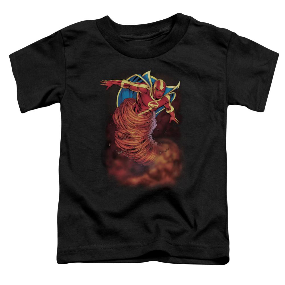 Justice League Of America Tornado Cloud Toddler 18/1 Cotton Short-Sleeve T-Shirt