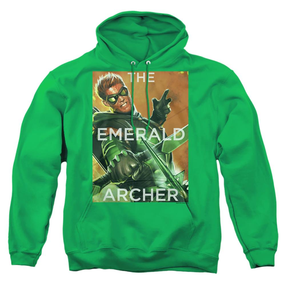 Justice League Of America Trigger Men's Pull-Over 75 25 Poly Hoodie