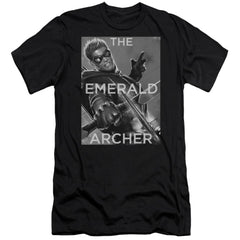 Justice League Of America Trigger Men's Ultra-Soft 30/1 Cotton Slim Short-Sleeve T-Shirt