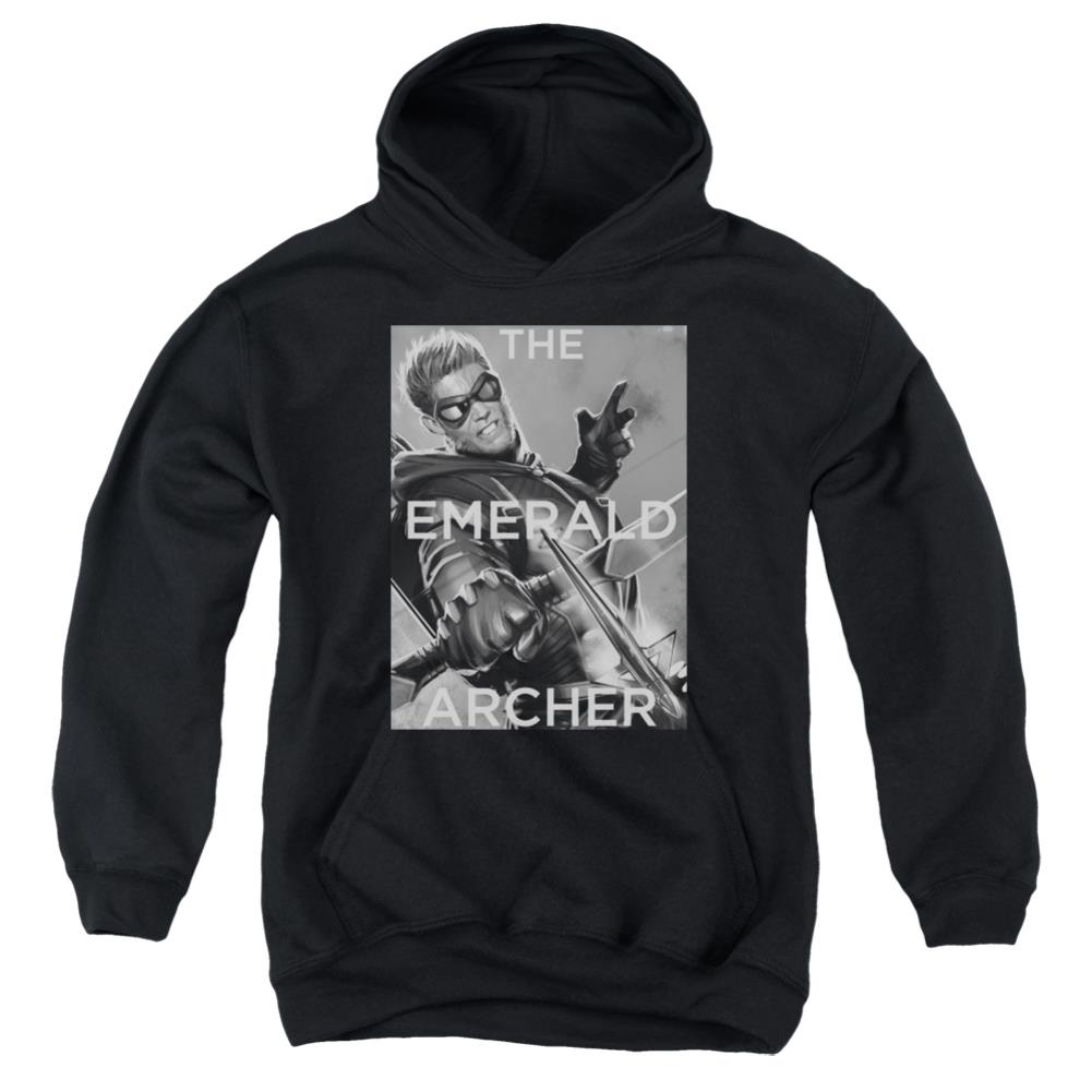 Justice League Of America Trigger Youth Cotton Poly Pull-Over Hoodie