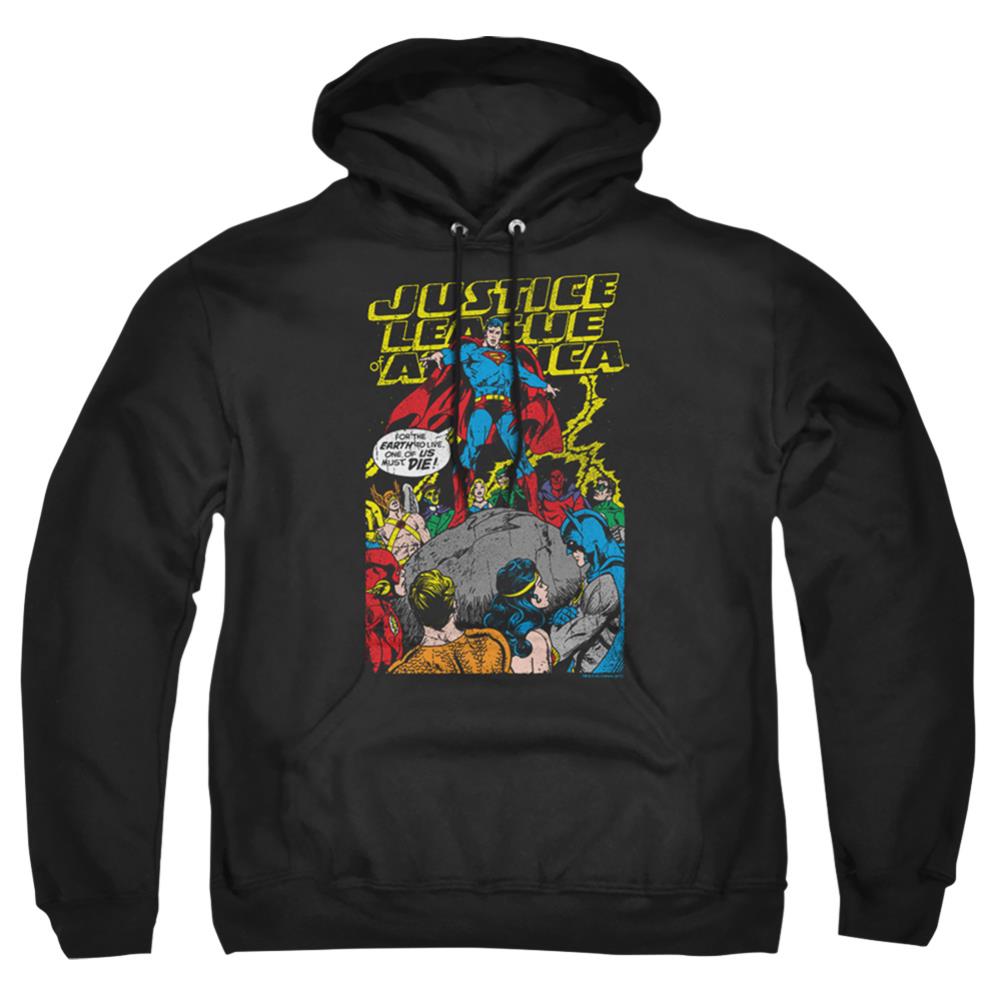 Justice League Of America Ultimate Scarifice Men's Pull-Over 75 25 Poly Hoodie