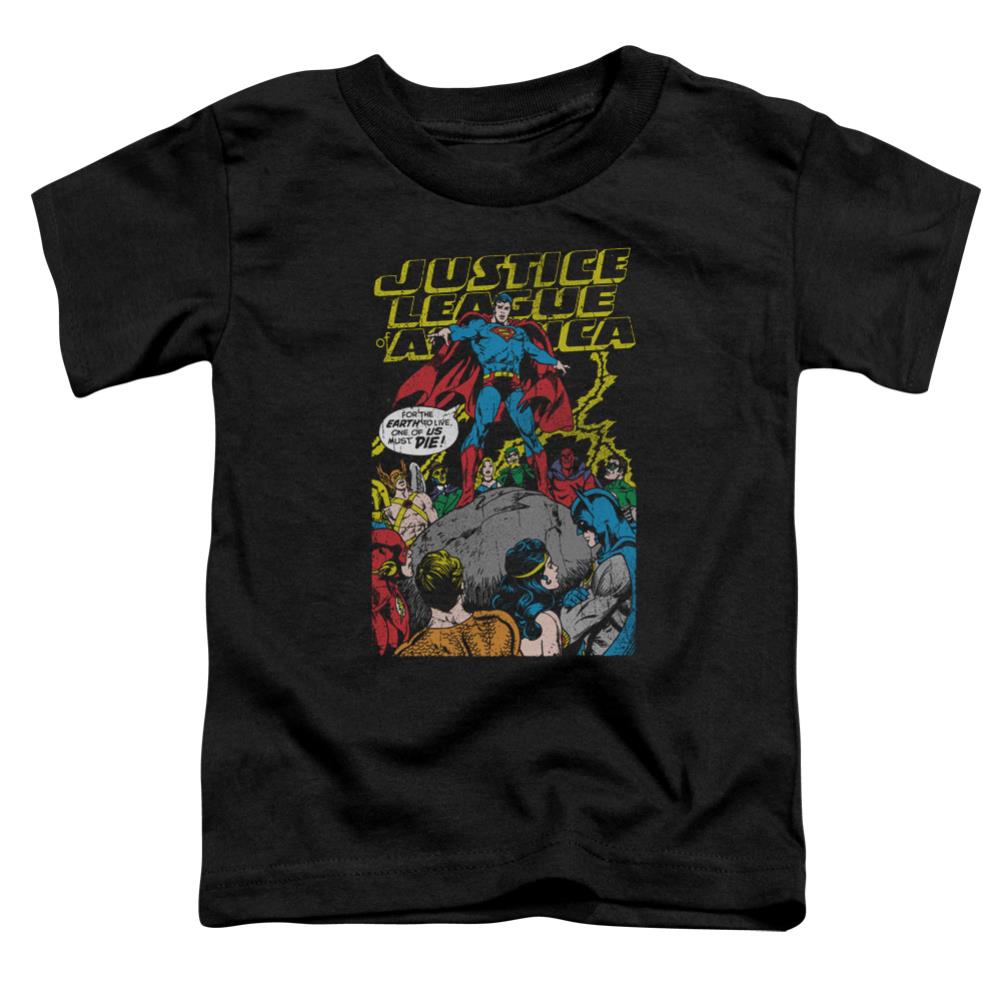 Justice League Of America Ultimate Scarifice Toddler 18/1 Cotton Short-Sleeve T-Shirt