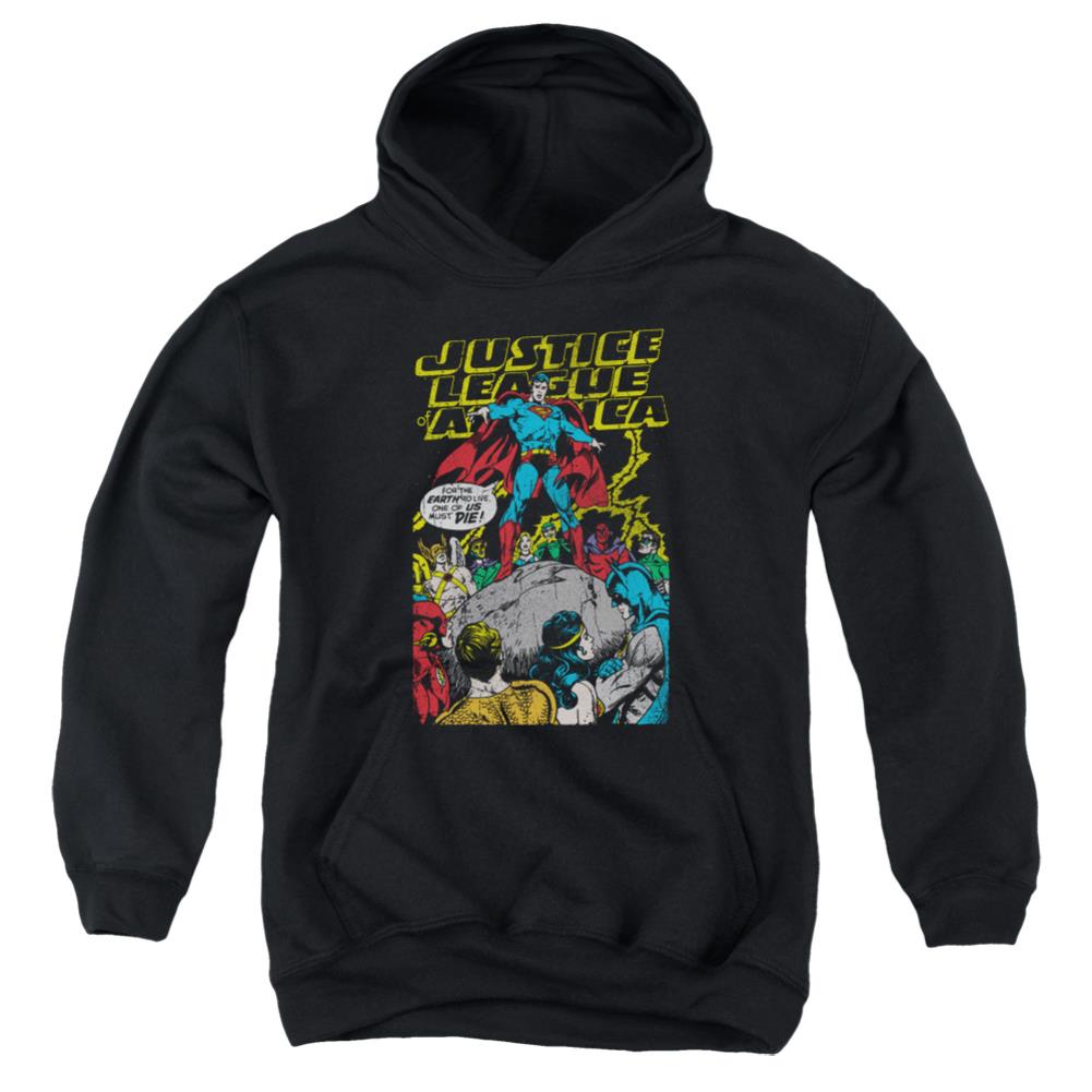 Justice League Of America Ultimate Scarifice Youth Cotton Poly Pull-Over Hoodie