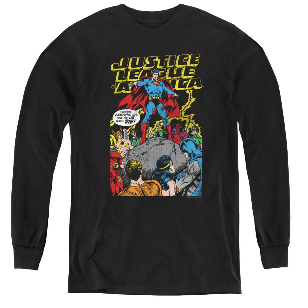 Justice League Of America Ultimate Scarifice Youth Long-Sleeve T-Shirt