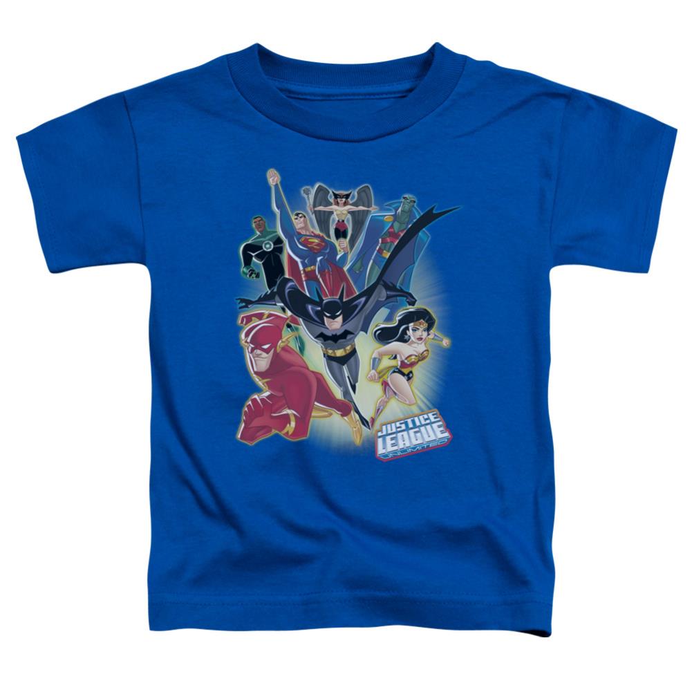 Justice League Of America Unlimited Toddler 18/1 Cotton Short-Sleeve T-Shirt