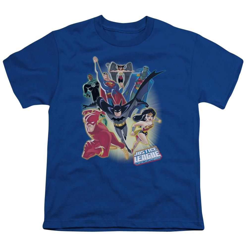 Justice League Of America Unlimited Youth 18/1 100% Cotton Short-Sleeve T-Shirt