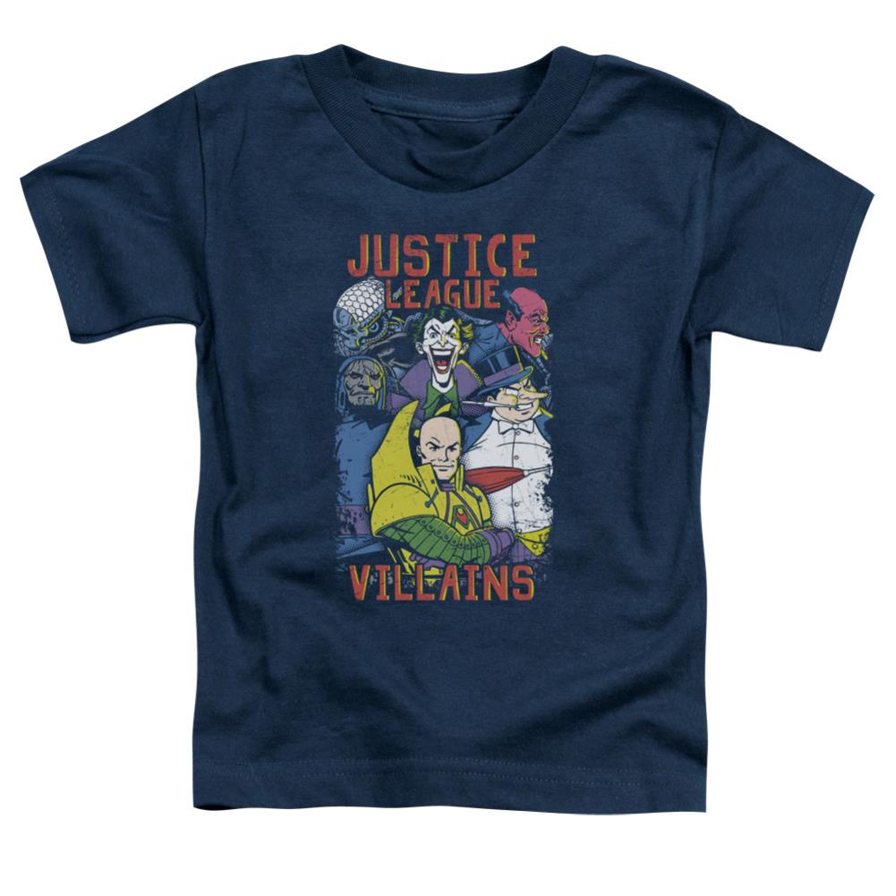 Justice League Of America Villains Toddler 18/1 Cotton Short-Sleeve T-Shirt