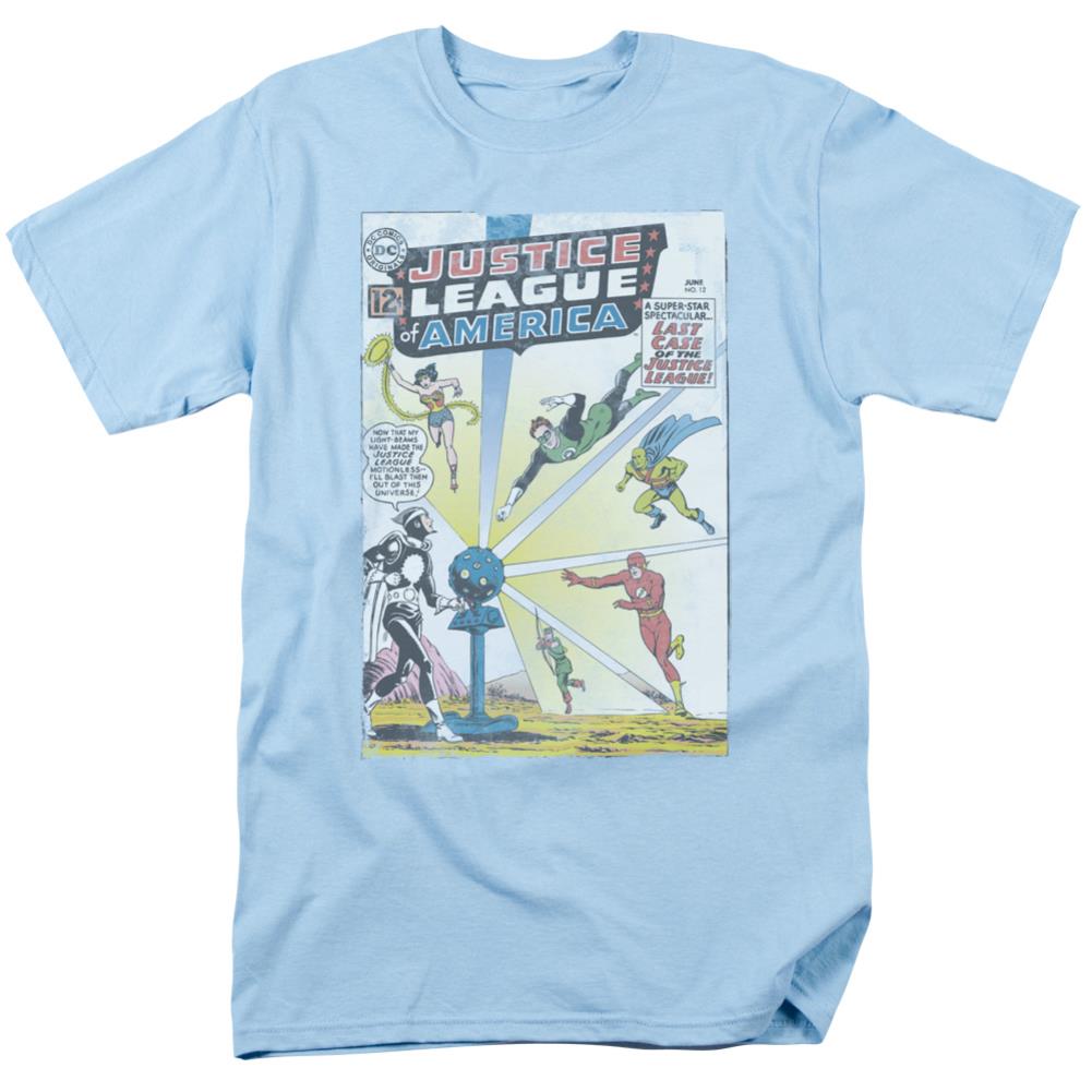 Justice League Of America Vintage Cover 12 Men's 18/1 Cotton Short-Sleeve T-Shirt