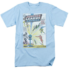 Justice League Of America Vintage Cover 12 Men's 18/1 Cotton Short-Sleeve T-Shirt