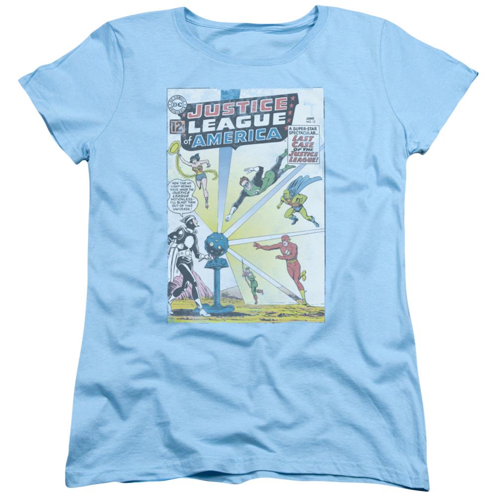 Justice League Of America Vintage Cover 12 Women's 18/1 Cotton Short-Sleeve T-Shirt