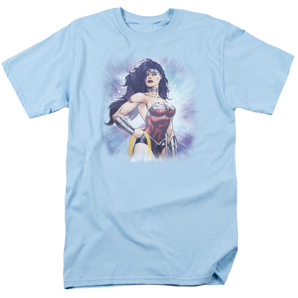 Justice League Of America Warrior Men's 18/1 Cotton Short-Sleeve T-Shirt