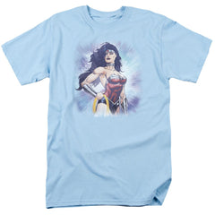 Justice League Of America Warrior Men's 18/1 Cotton Short-Sleeve T-Shirt