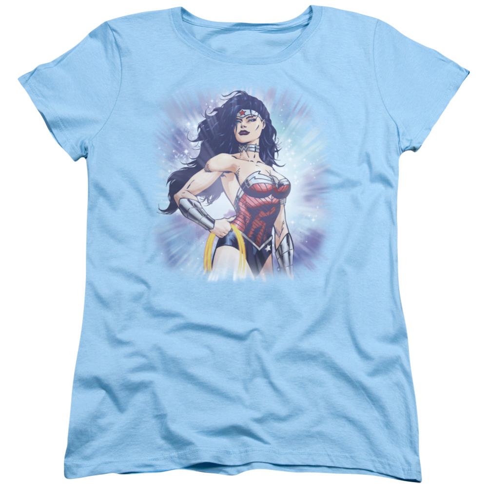 Justice League Of America Warrior Women's 18/1 Cotton Short-Sleeve T-Shirt