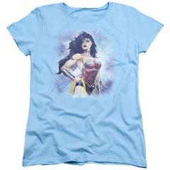 Justice League Of America Warrior Women's 18/1 Cotton Short-Sleeve T-Shirt