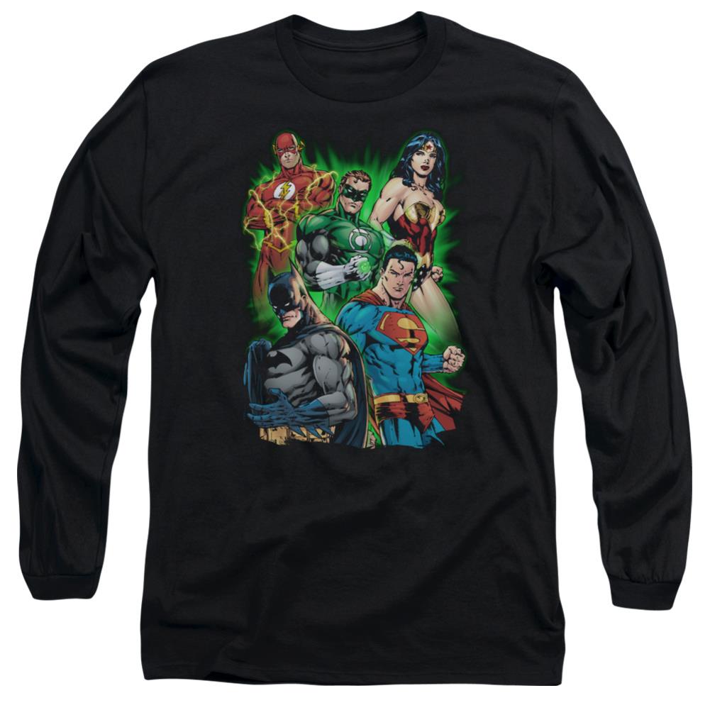 Justice League Of America Will Power Men's 18/1 Cotton Long-Sleeve T-Shirt