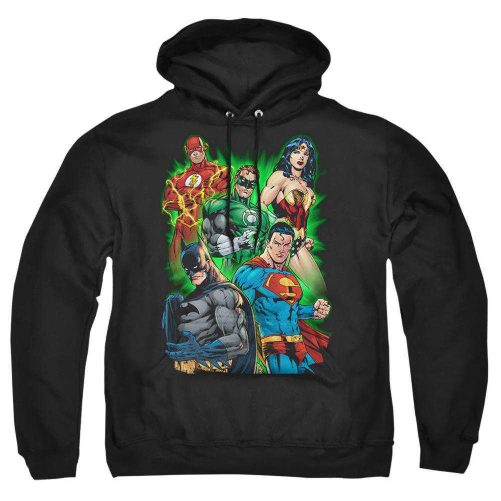 Justice League Of America Will Power Men's Pull-Over 75 25 Poly Hoodie