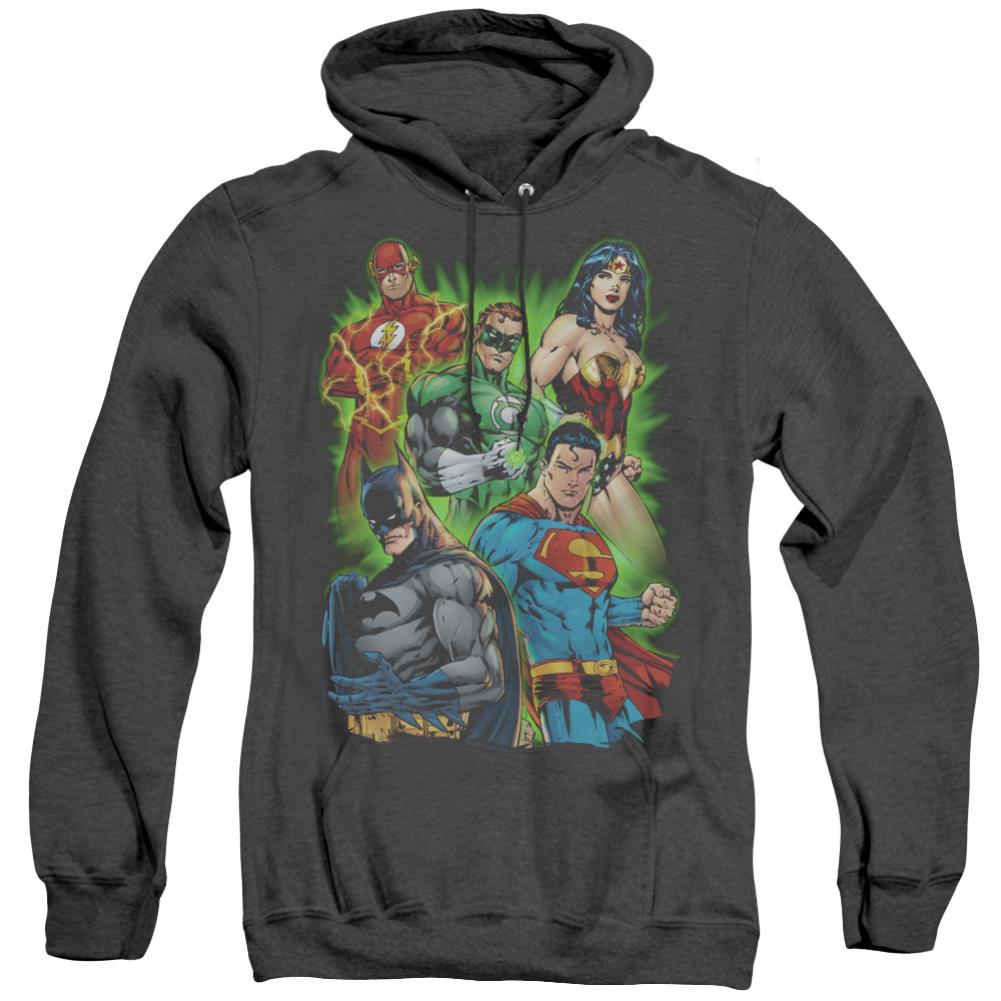 Justice League Of America Will Power Men's Pull-Over Hoodie