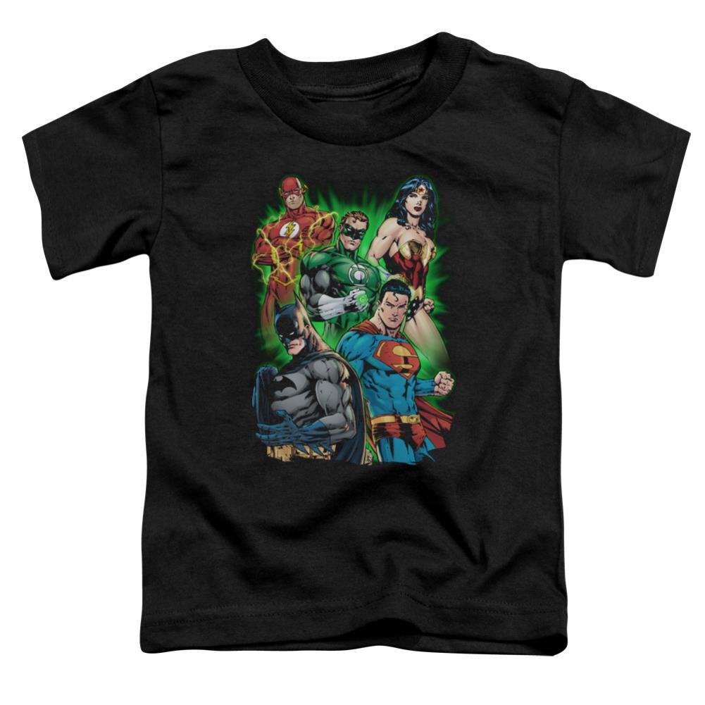 Justice League Of America Will Power Toddler 18/1 Cotton Short-Sleeve T-Shirt