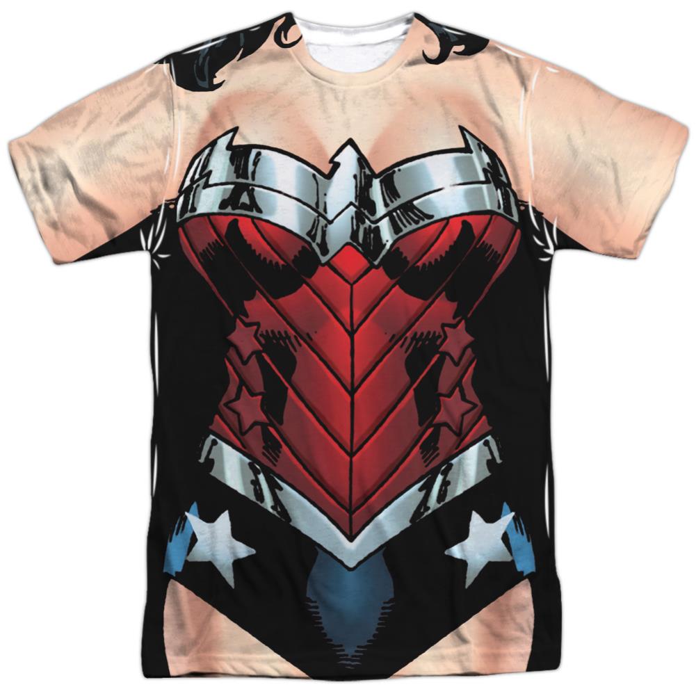 Justice League Of America Wonder 52 Men's Regular Fit Polyester Short-Sleeve T-Shirt