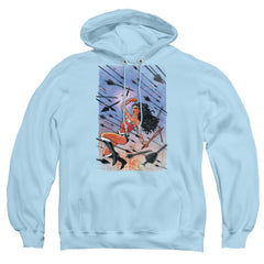 Justice League Of America Wonder Woman #1 Men's Pull-Over 75 25 Poly Hoodie
