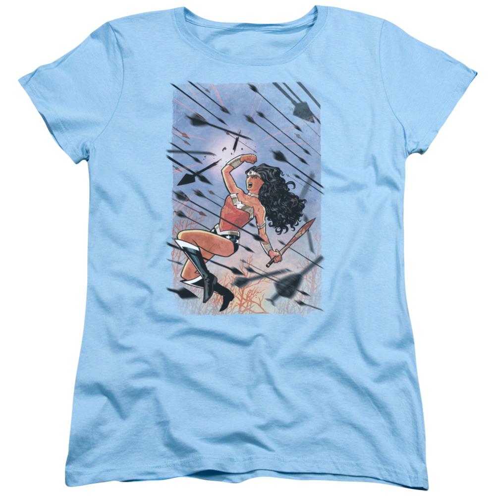 Justice League Of America Wonder Woman #1 Women's 18/1 Cotton Short-Sleeve T-Shirt