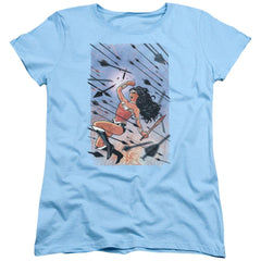 Justice League Of America Wonder Woman #1 Women's 18/1 Cotton Short-Sleeve T-Shirt