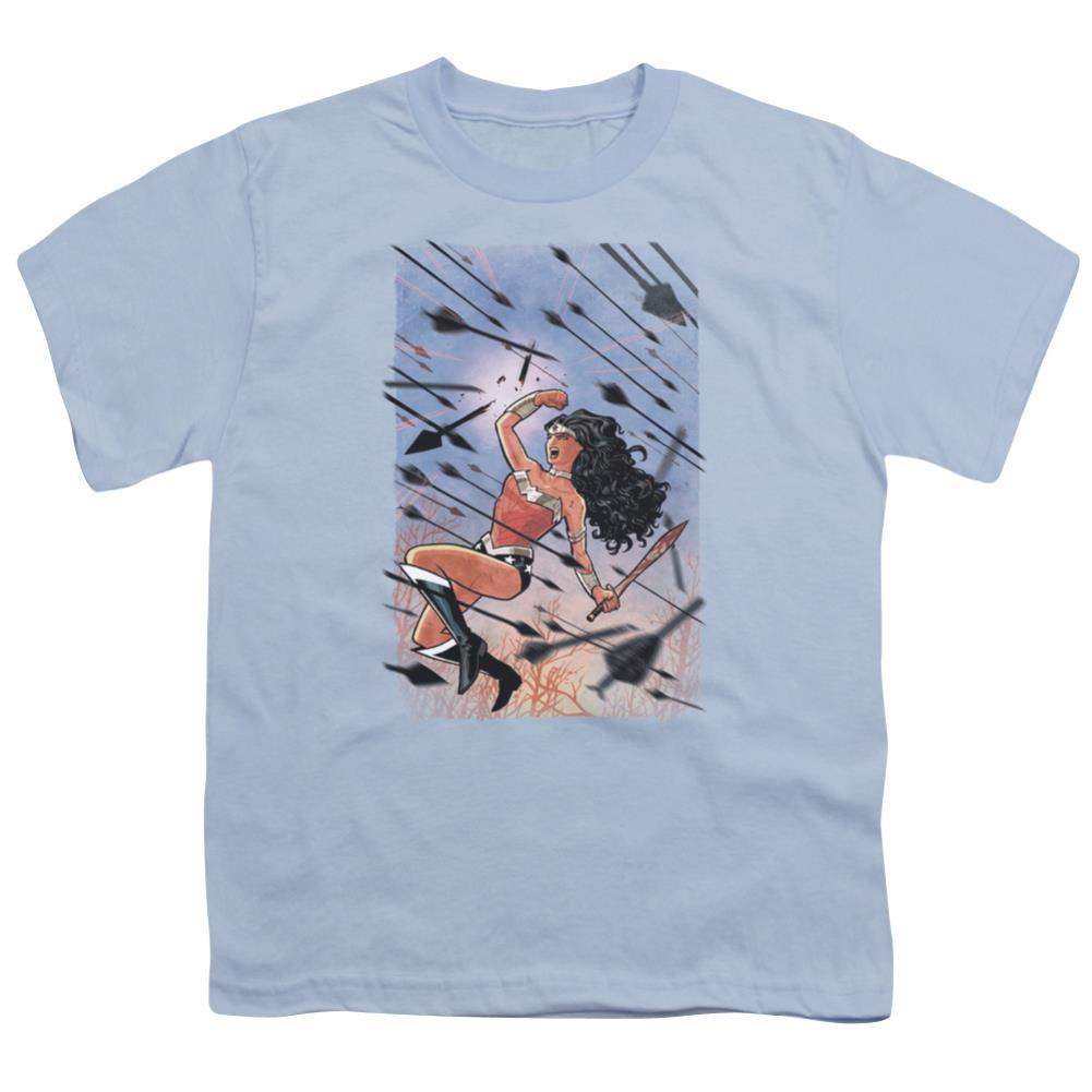 Justice League Of America Wonder Woman #1 Youth 18/1 100% Cotton Short-Sleeve T-Shirt