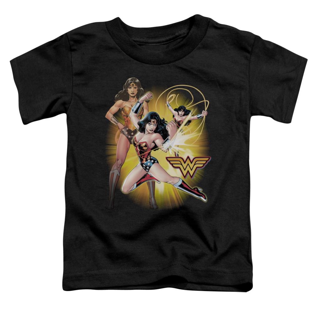 Justice League Of America Wonder Woman Toddler 18/1 Cotton Short-Sleeve T-Shirt