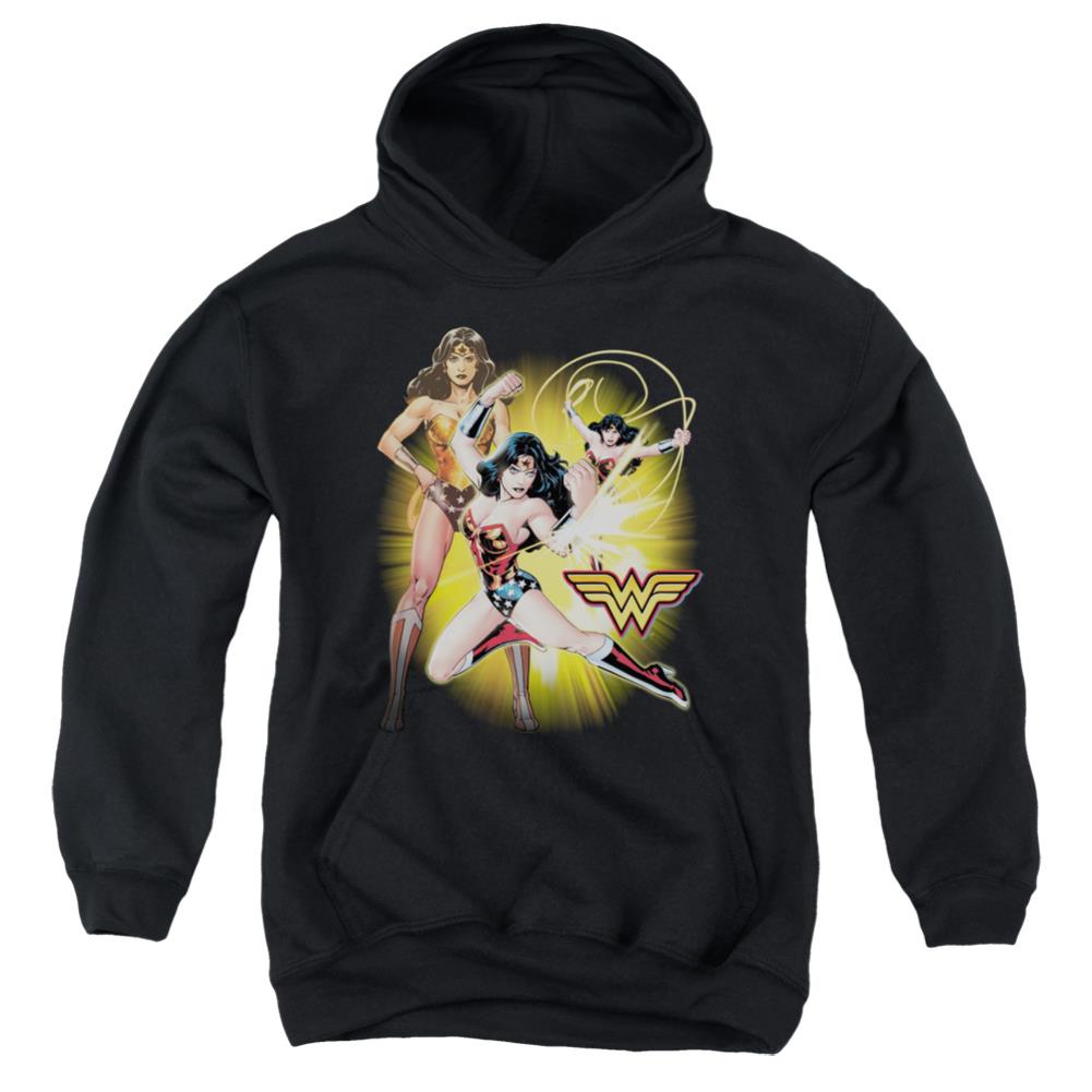 Justice League Of America Wonder Woman Youth Cotton Poly Pull-Over Hoodie