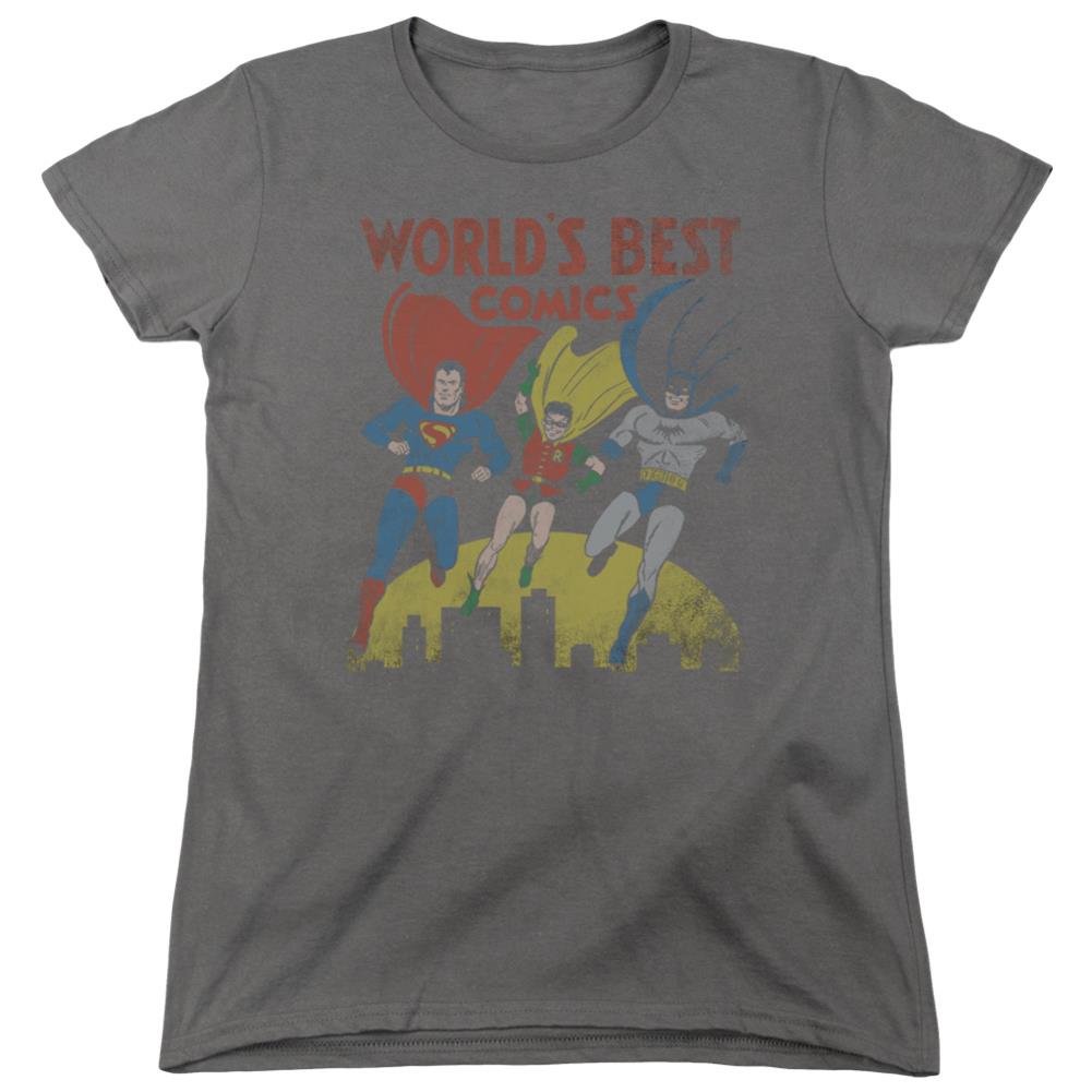 Justice League Of America World's Best Women's 18/1 Cotton Short-Sleeve T-Shirt