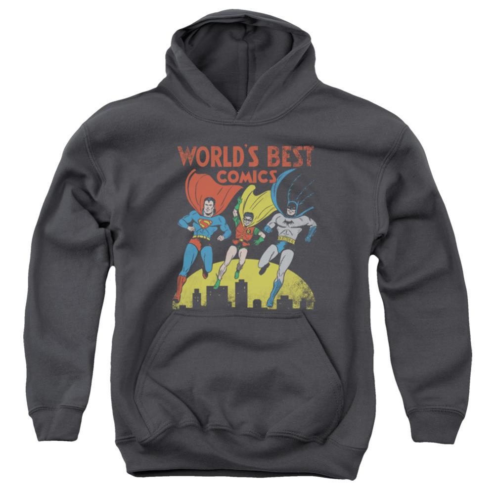 Justice League Of America World's Best Youth Cotton Poly Pull-Over Hoodie