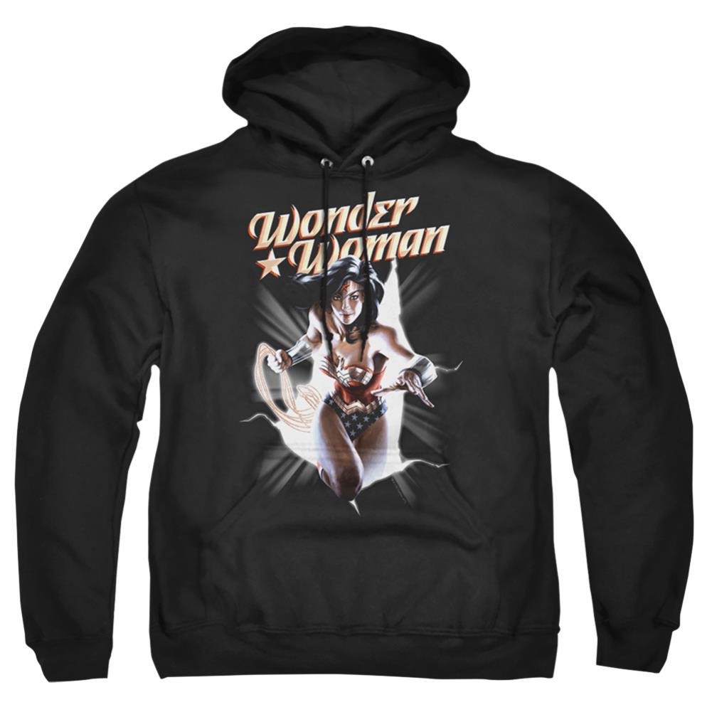 Justice League Of America WW Break Out Men's Pull-Over 75 25 Poly Hoodie