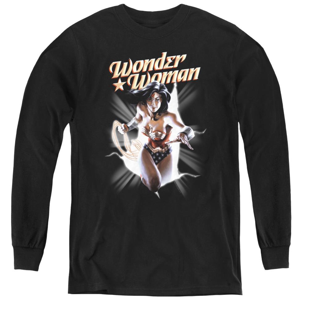 Justice League Of America WW Break Out Youth Long-Sleeve T-Shirt