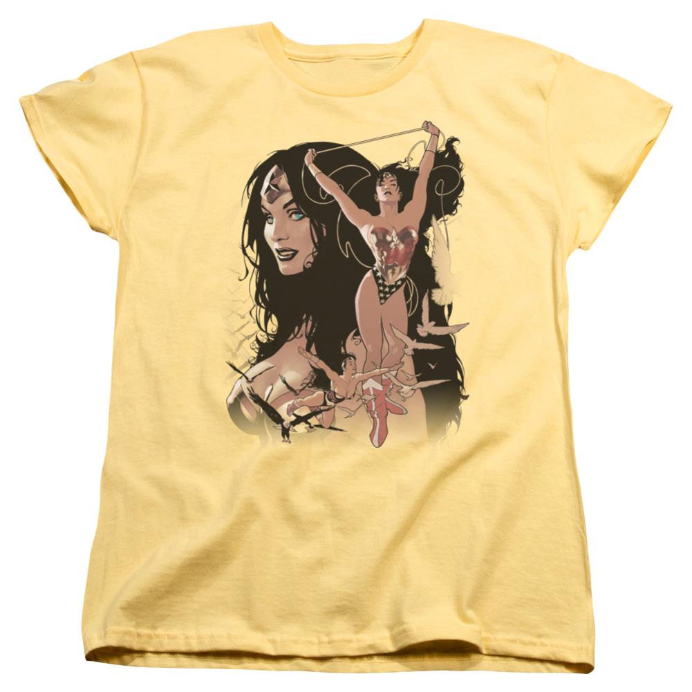Justice League Of America WW #150 Cover Women's 18/1 Cotton Short-Sleeve T-Shirt