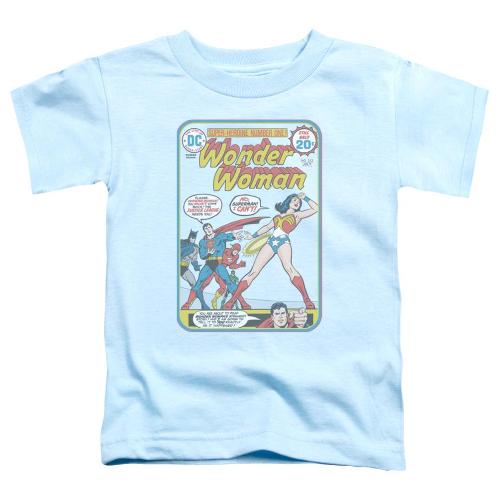 Justice League Of America WW #212 Cover Toddler 18/1 Cotton Short-Sleeve T-Shirt