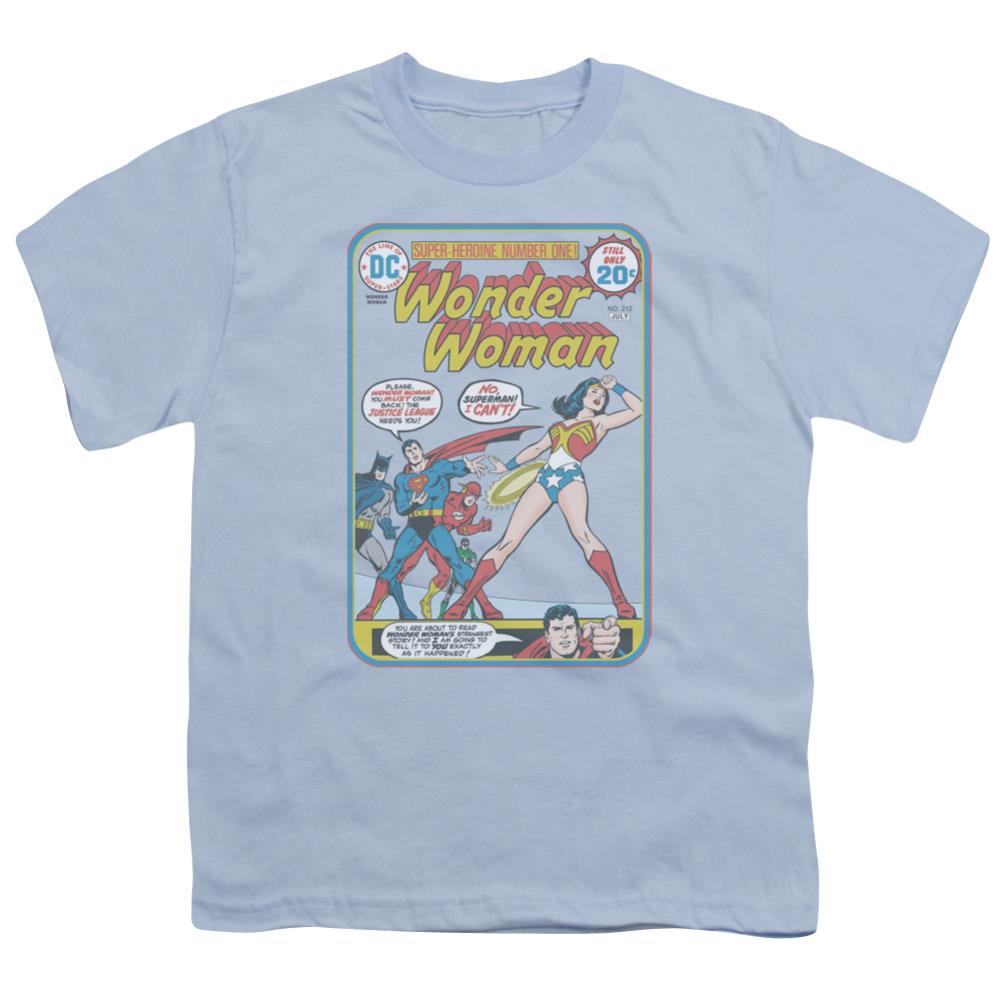 Justice League Of America WW #212 Cover Youth 18/1 100% Cotton Short-Sleeve T-Shirt