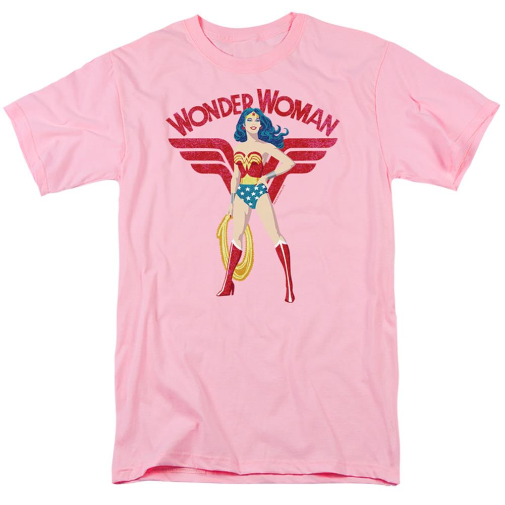 Justice League Of America WW Sparkle Men's 18/1 Cotton Short-Sleeve T-Shirt