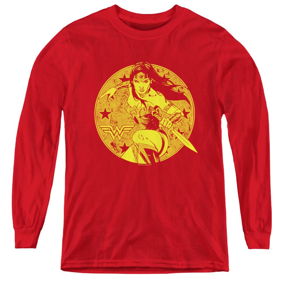 Justice League Of America Young Wonder Youth Long-Sleeve T-Shirt