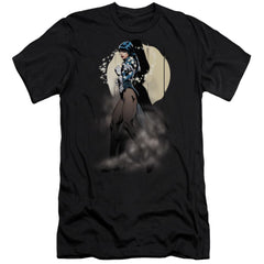 Justice League Of America Zatanna Illusion Men's Ultra-Soft 30/1 Cotton Slim Short-Sleeve T-Shirt